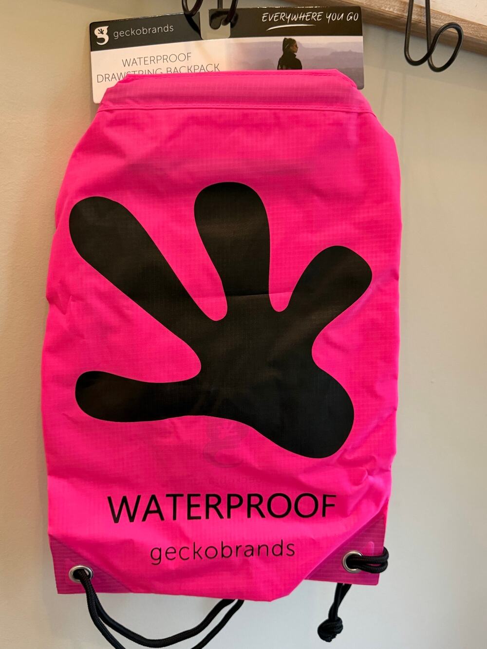Geckobrands Embark 10L Drawstring Backpack-NWT